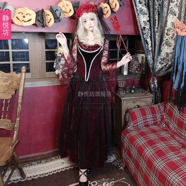 ハロウィン 鬼新娘 ゾンビコスチューム 鬼嫁コスプレ 大人用 コス コスプレ衣装 レディース 仮装 ヴァンパイア バンパイア 女性 悪魔 吸の通販はau Pay マーケット 若宮産業