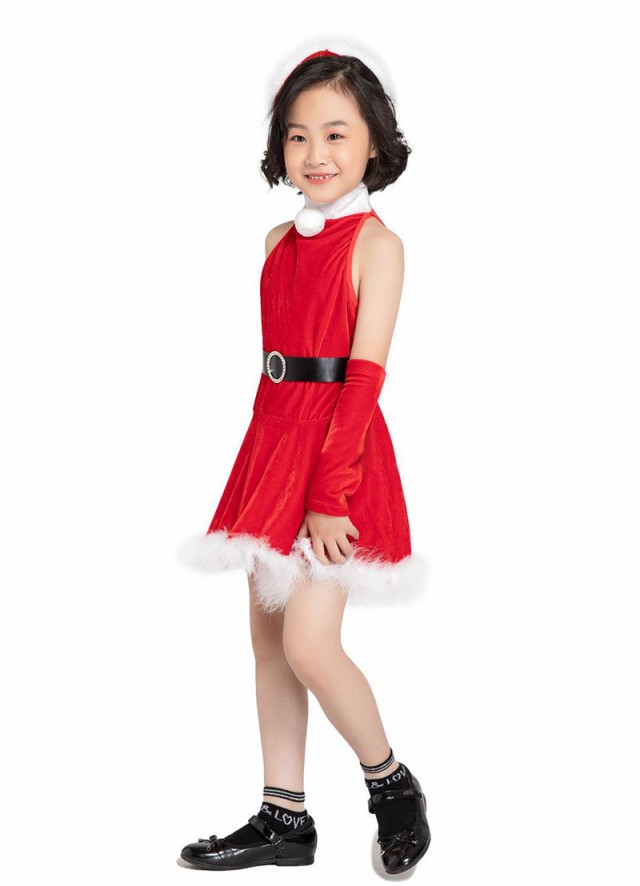 子供用 ドレス サンタ コスチューム コスプレ 衣装 キッズ ワンピース クリスマス 子供 なりきりワンピース ハロウィン衣装 の通販はau Pay マーケット 若宮産業