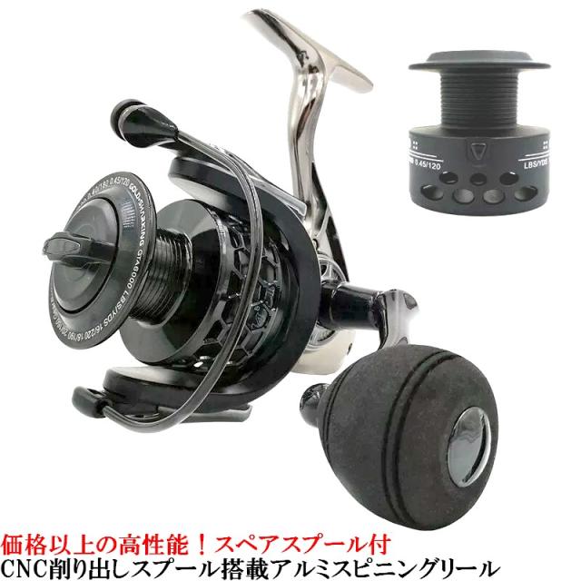 最大ドラグ力8kg 【 スピニングリール リール 3000番 ジギンガー