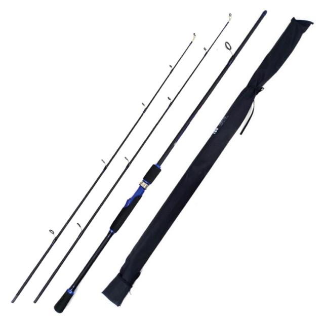 スペアチップ(穂先)付き 【 2.1m カーボンスピニングロッド AW-OB702ML 】 ジギンガーZ ショートジギングロッド 磯竿 1本で2本分 釣り竿
