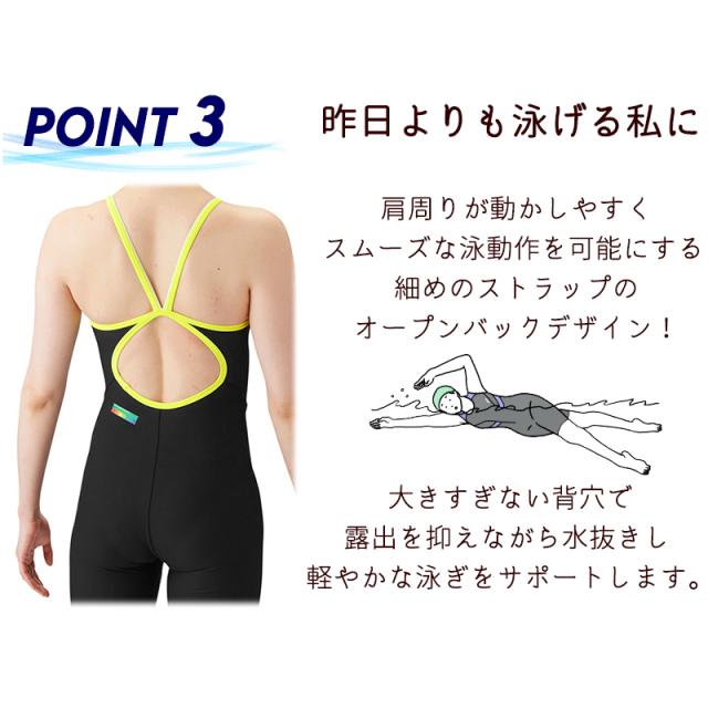 arena アリーナ トレーニング ワンピース スパッツ オールインワン 水着 フィットネス レディース 《レビュー記入でメール便無料》 フライバック 水泳 競泳 練習 部活 クラブ プール ママ ミセス 学生 シンプル 泳ぎやすい 動きやすい SS S M 送料無料 : SAR-4101W タフスーツ