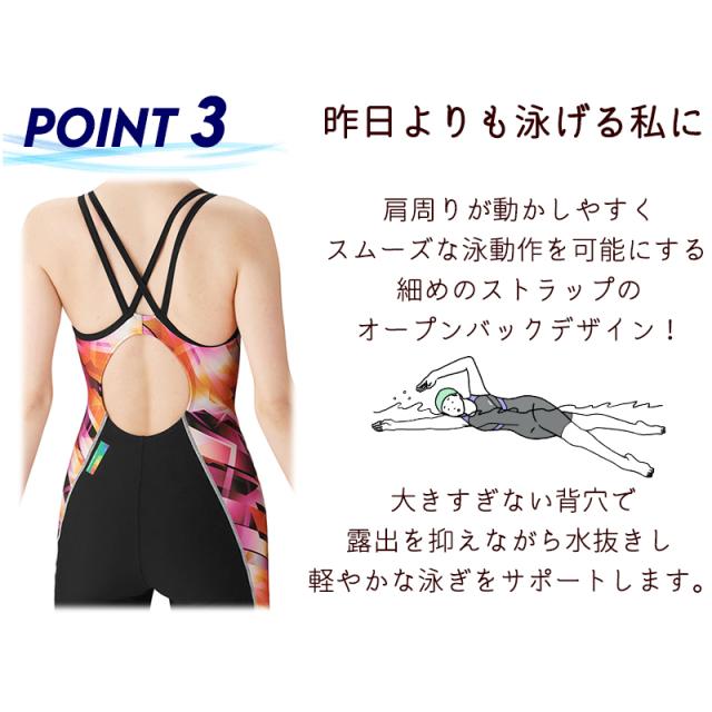 arena アリーナ トレーニング ワンピース スパッツ オールインワン 水着 フィットネス レディース 《レビュー記入でメール便無料》 フライバック 水泳 競泳 練習 部活 クラブ プール ママ ミセス 学生 シンプル 泳ぎやすい 動きやすい S M L 送料無料 : SAR-4120W タフスーツ