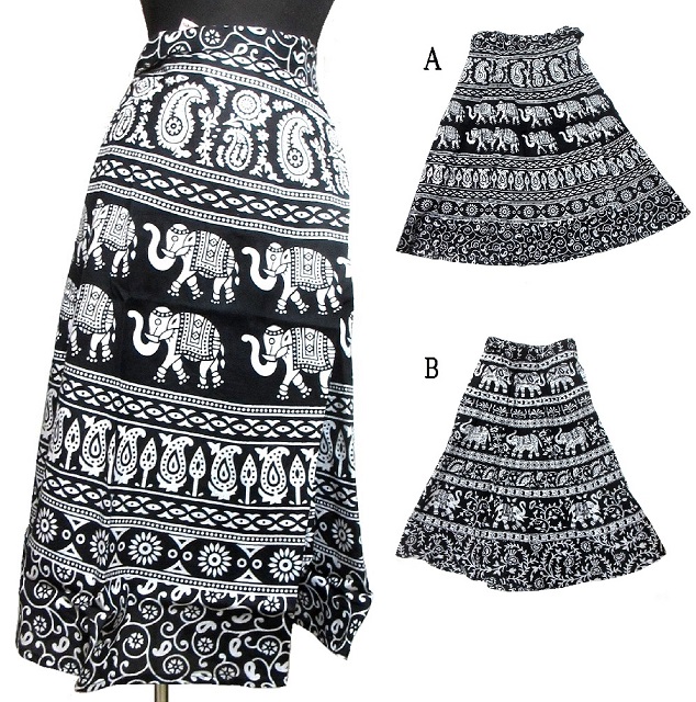 エスニックスカート巻きスカートエスニック衣料エスニックアジアンファッションの通販はau Pay マーケット ガネッシュ