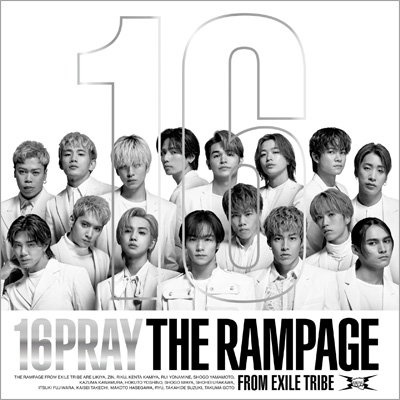 THE RAMPAGE from EXILE TRIBE 16PRAY CD+Blu-ray Disc MV盤 新品未開封