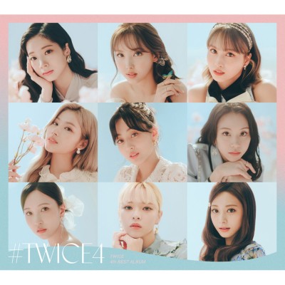 特典ポストカードランダム3点付き トレカ.シリアル封入 TWICE #TWICE4 初回限定盤A.B.通常盤初回プレス 計3枚セット 新品未開封