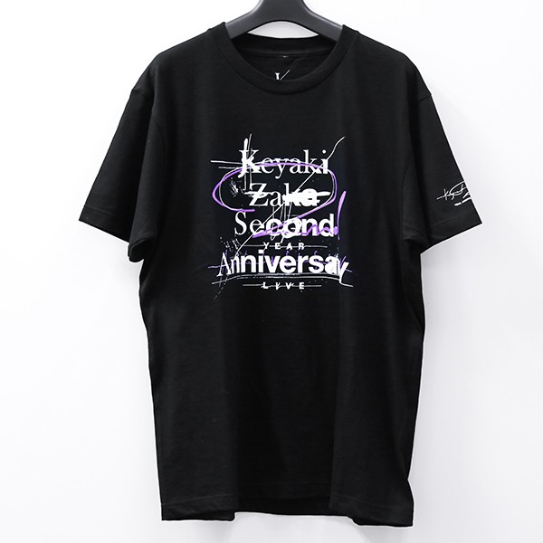 欅坂46 2nd YEAR ANNIVERSARY LIVE Tシャツ ブラック Mサイズ 新品｜au PAY マーケット