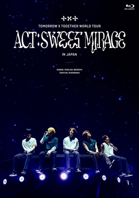 TOMORROW X TOGETHER WORLD TOUR ACT : SWEET MIRAGE IN JAPAN 通常盤・初回プレス (2Blu-ray) 新品未開封