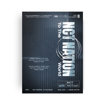 2023 NCT CONCERT ？ NCT NATION : To The World in INCHEON (DVD) 新品未開封