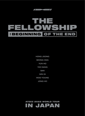 ATEEZ 2022 WORLD TOUR THE FELLOWSHIP : BEGINNING OF THE END in JAPAN DVD 新品未開封