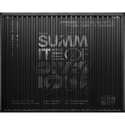 ヒプノシスマイク -Division Rap Battle-7th LIVE SUMMIT OF DIVISIONS DVD 新品未開封