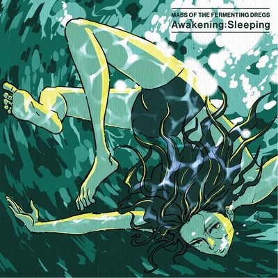 MASS OF THE FERMENTING DREGS Awakening:Sleeping 寸法押さえる盤/DARK GREEN x CLEAR MARBLE Vinyl レコード盤 新品未開封