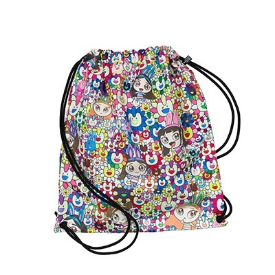 タワーレコードオンライン特典付き NewJeans Supernatural NJ X MURAKAMI Drawstring Bag ver. 新品未開封