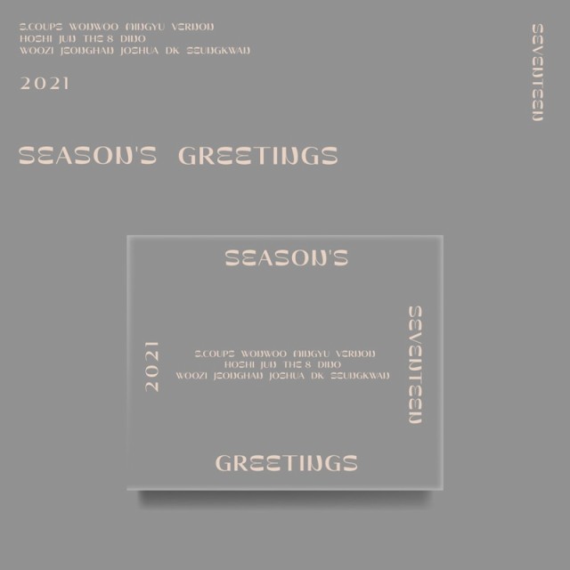 SEVENTEEN 2021 SEASONS GREETINGS（輸入商品）新品未開封