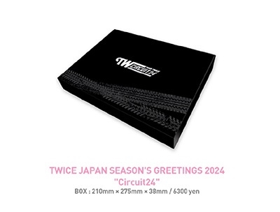 TWICE JAPAN SEASONSS GREETINGS 2024 Circuit24 CALENDAR+DVD+GOODS 新品未開封の通販は