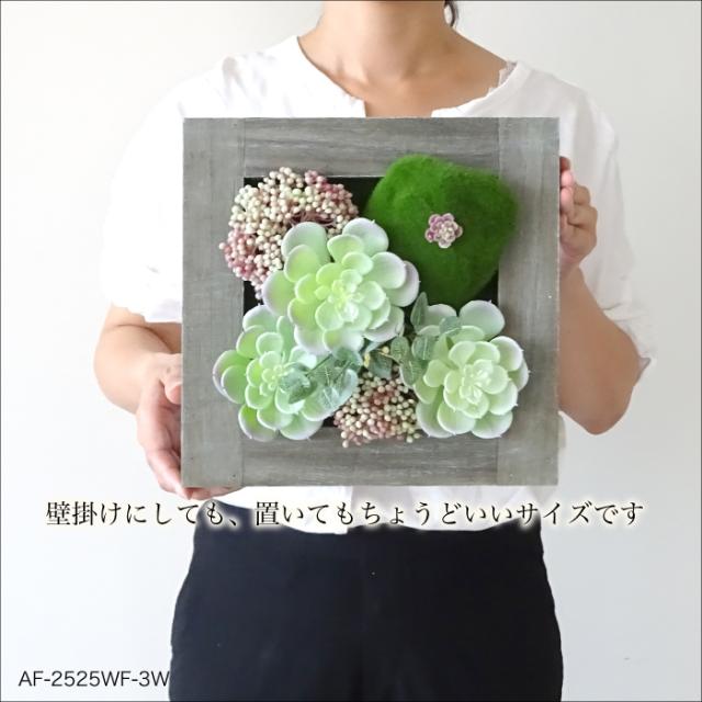 フェイクグリーン 多肉植物 造花 フレーム 壁 インテリア ウォールフラワーシリーズ 3w の通販はau Pay マーケット インテリアショップ セラコア