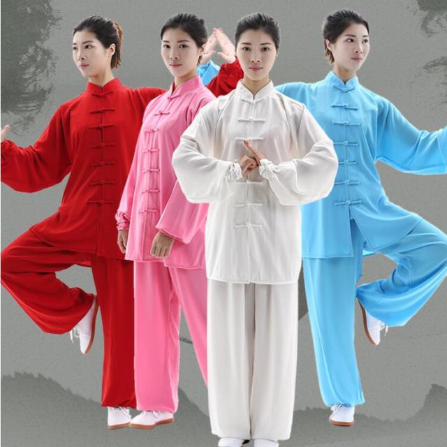 上品 太極拳服 功夫 稽古着 武術表演服 男女兼用 ゆったり カンフー服 長袖 上下セット チャイナ服 スポーツ 少林拳 気功 演舞服 民族風 の通販はau Pay マーケット 岩見洋服店
