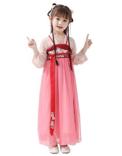 漢服 女の子ワンピース 綺麗なコスプレ衣装 キッズロング丈スカート イベント 学園祭 写真撮影 ワンピース 演出服 ダンス衣装 ステージ衣の通販はau Pay マーケット 岩見洋服店