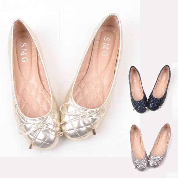 リボン バレエシューズ シンプル リボン レディース バレエシューズ 靴 リボン ぺたんこ 軽量 フラット ローヒール パンプス シンプル 履の通販はau Pay マーケット 岩見洋服店