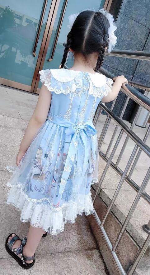 ロリータドレス 子供ゴスロリ ロリータワンピース 女の子 ジュニア お姫様 レース リボン ドレス Lolita 可愛い萌え萌え子供ワンピース の通販はau Pay マーケット 岩見洋服店