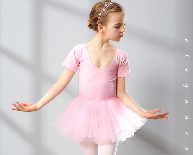 バレエ レオタード 子供 女の子 キッズ ジュニア レッスンウェア バレリーナ ダンス衣装 練習着 新体操 ふんわりスカート付き 謝恩会  発の通販はau PAY マーケット - 岩見洋服店