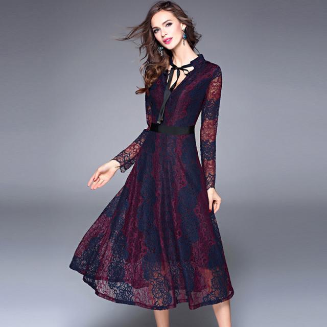 パーティードレス ミモレ丈 総レース 結婚式 ワンピース 二次会 謝恩会 同窓会 発表会 フォーマル 代30代40代 50代の通販はau Pay マーケット 岩見洋服店