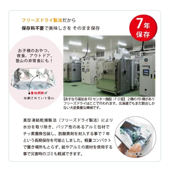 米粉クッキー 96個 大量備蓄しやすい 非常食 保存食 防災グッズ 防災用品 7年保存_4