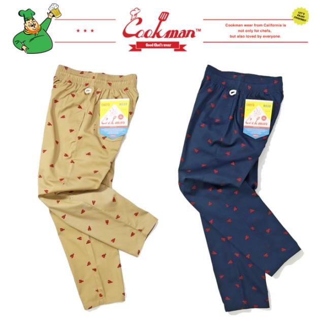 クックマン シェフパンツ 刺繍 ロブスター COOKMAN Chef Pants Lobster