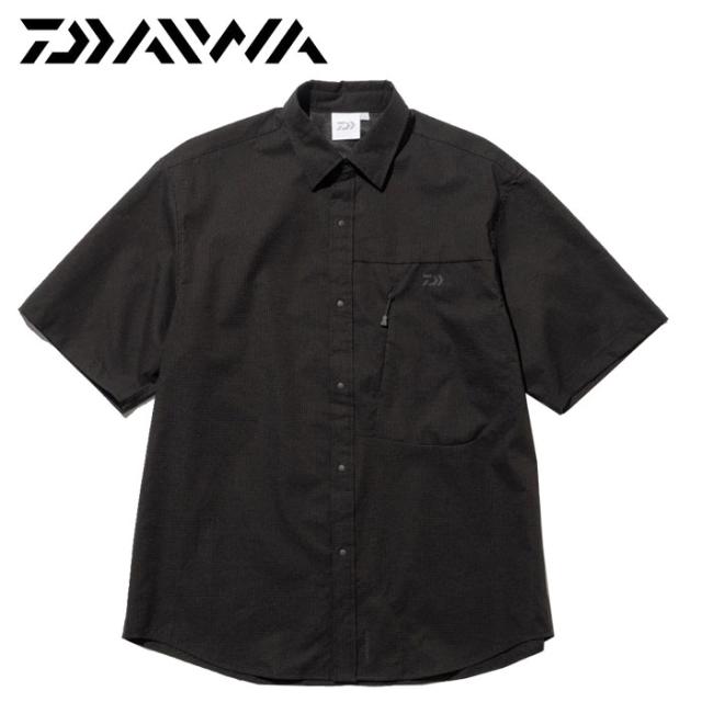 ダイワ ドット エア 半袖シャツ ブラック DAIWA DOT AIR S/S SHIRT BLACK