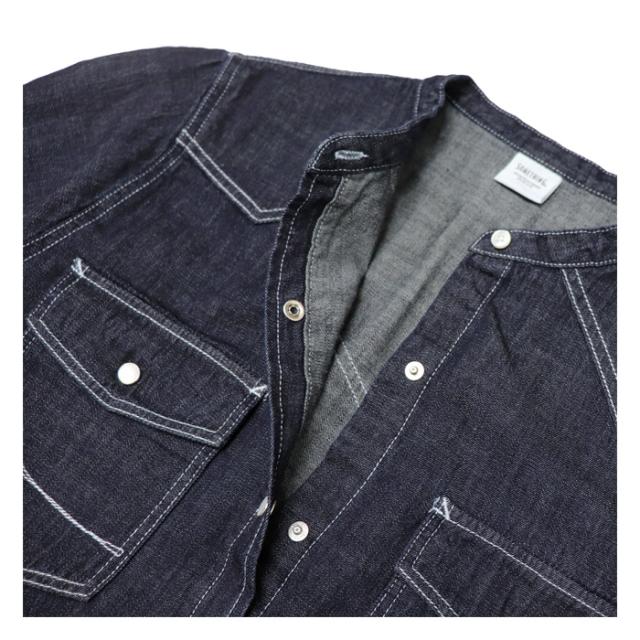 サムシング レディース ジーンズ プルオーバー 衣装 長袖 ロング SOMETHING DENIM ONEPIECE