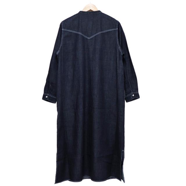 サムシング レディース ジーンズ プルオーバー 衣装 長袖 ロング SOMETHING DENIM ONEPIECE