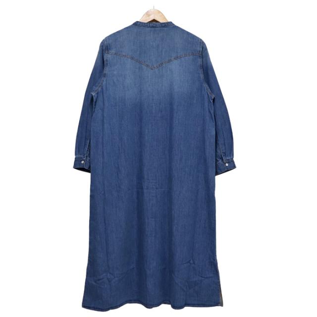 サムシング レディース ジーンズ プルオーバー 衣装 長袖 ロング SOMETHING DENIM ONEPIECE