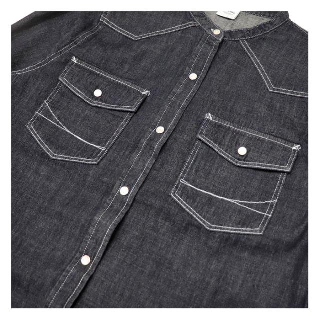 サムシング レディース ジーンズ プルオーバー 衣装 長袖 ロング SOMETHING DENIM ONEPIECE