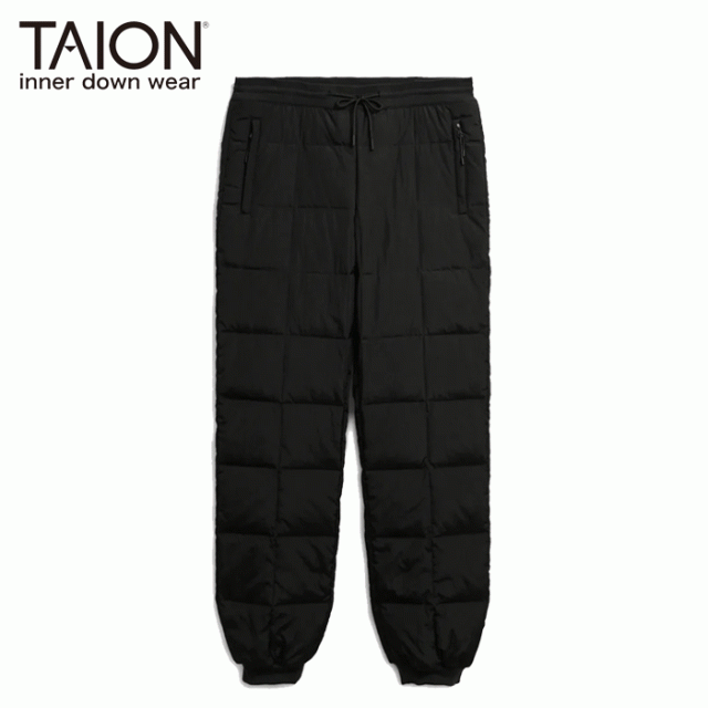 タイオン TAION ダウン パンツ スポーツクラシック トラックダウンパンツ メンズ レディース ユニセックス 軽量 防寒 TAION-131TPSC