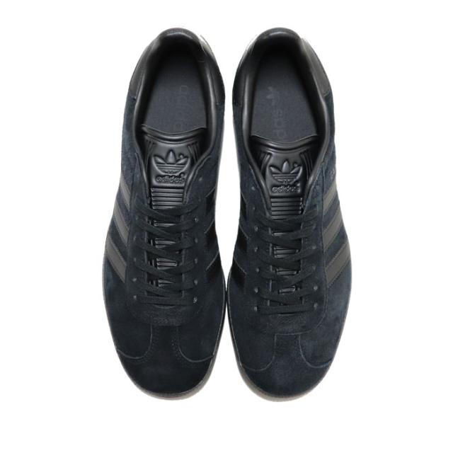 アディダス オリジナルス スニーカー メンズ レディース ガゼル ブラック/ブラック 黒 adidas Originals GAZELLE Black_3