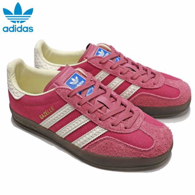 アディダス オリジナルス シューズ ガゼル ピンク ホワイト スニーカー レディース adidas Originals GAZELLE INDOOR Pink Whiteの通販は