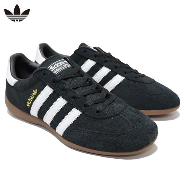 アディダスオリジナルス シューズ ハンドボール スペツィアル スニーカー レディース ブラック adidas Originals HANDBALL SPEZIAL LO PRO W