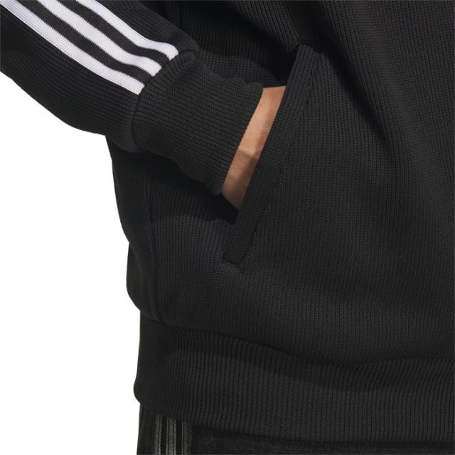 アディダスオリジナルス ジャケット ニットトップス ブラック メンズ レディース adidas Originals FB KNIT TT_4