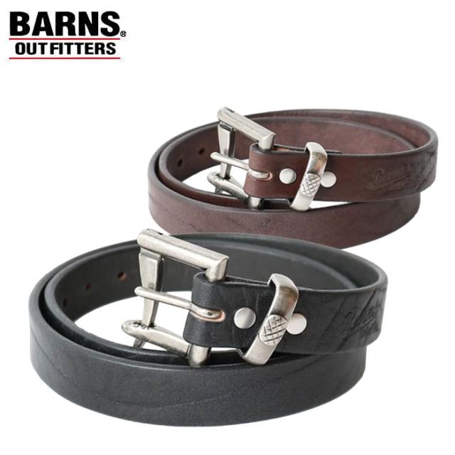 バーンズ アウトフィッターズ ベルト 本革 ファイヤーマン バックル 30mm 日本製 ベルト 本革 アメカジ BARNS OUTFITTERS FIREMAN’S BUCKLE 30mm LEATHER BELT
