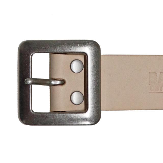 バーンズ アウトフィッターズ ベルト 40mm 姫路レザー スタッズ 日本製 本革 バックル アメカジ BARNS OUTFITTERS 40mm LEATHER BELT NUME