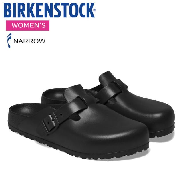 ビルケンシュトック サンダル レディース ボストン EVA ブラック クロッグサンダル ナローフィット(幅狭) BIRKENSTOCK Boston EVA Black 127103