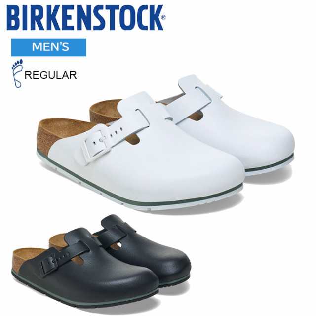 ビルケンシュトック サンダル メンズ ボストン プロ ナチュラル レザー レギュラーフィット (幅広) BIRKENSTOCK Boston PRO