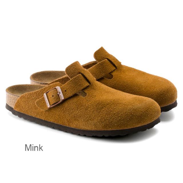アポロさま】BIRKENSTOCK Boston スエード サンダル