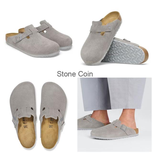 アポロさま】BIRKENSTOCK Boston スエード サンダル