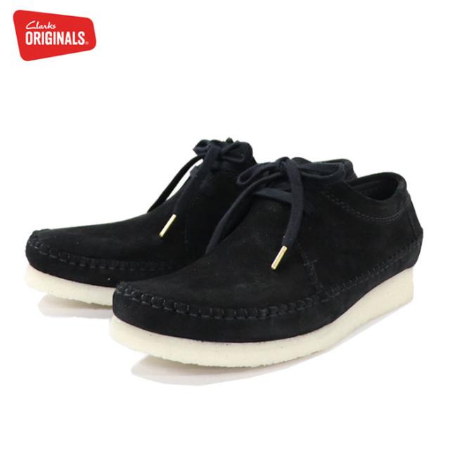 クラークス オリジナルス メンズ ウィーバー ブラックスエード Clarks Originals Weaver Black Sde (SA)