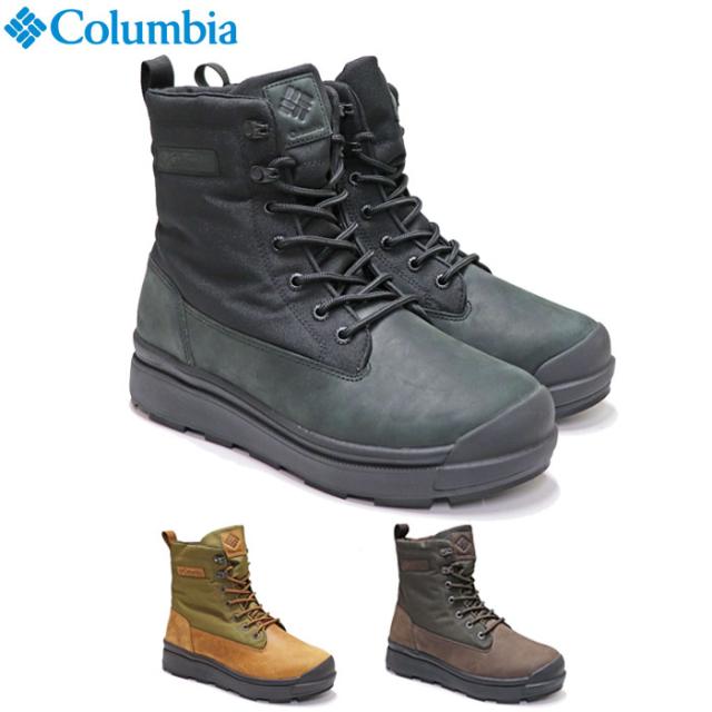 コロンビア メンズ レディース ブーツ サップランド フォー ラックス ウォータープルーフ インフィニティ ウィンターブーツ レザー 防水 防滑 保温 Columbia YU9533