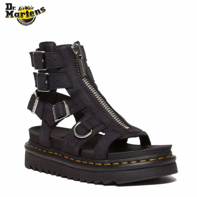ドクターマーチン レディース  サンダル OLSON 厚底 グラディエーター  Dr.Martens OLSON CHARCOAL GREY 31542057 即納の通販は 16,940円