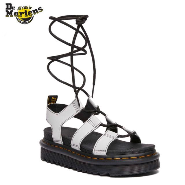 ドクターマーチン サンダル レディース ナルティラ 厚底 グラディエーター サンダル ミストグレー Dr.Martens NARTILLA SANDAL 31617020