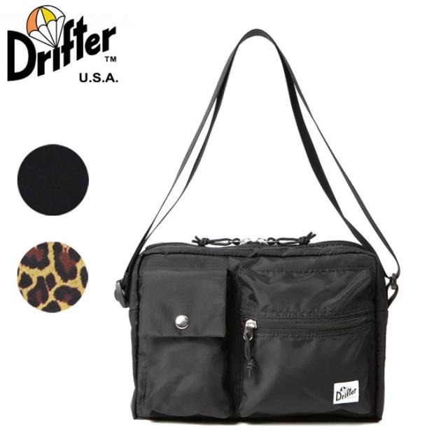 ドリフター ショルダーバッグ  ウェインショルダー ナイロン 4L 斜めがけ (メール便送料無料) Drifter WAYNE SHOULDER DFV4700