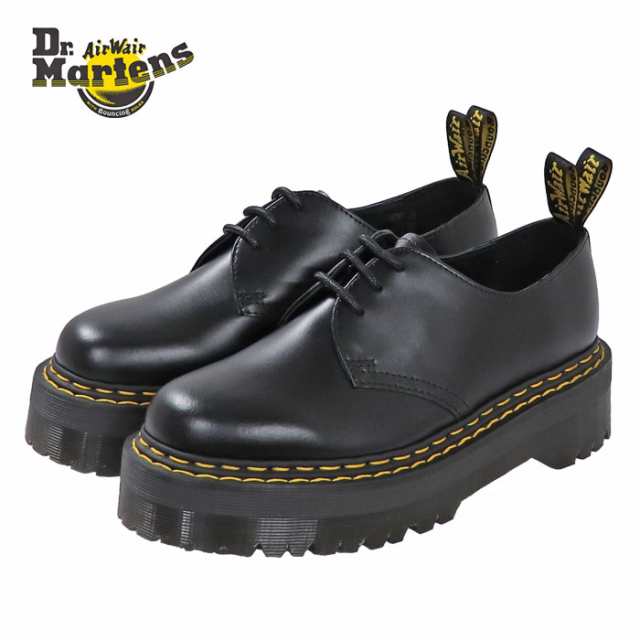 日本製 ドクターマーチン 3ホール ダブルステッチ UK8 Dr.Martens - ブーツ