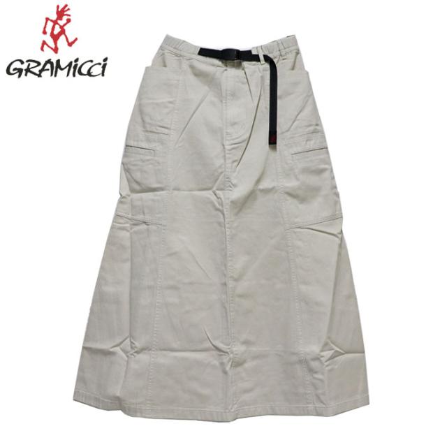 グラミチ レディース スカート ヴォヤジャー スカート ロング マキシ丈 Womens Gramicci VOYAGER SKIRT G4SW-SK042-GREIGE
